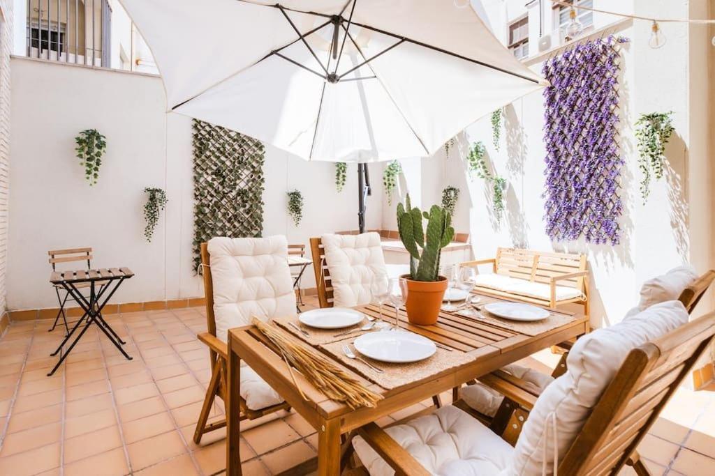 Casa San Miguel Terrace Centro Zaragoza Appartement Buitenkant foto